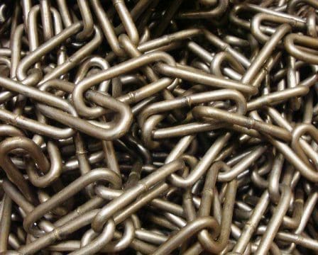 Chain Strait #2 Straight Link Machine Chain. First Quality Super Strong Chain. #2 ...