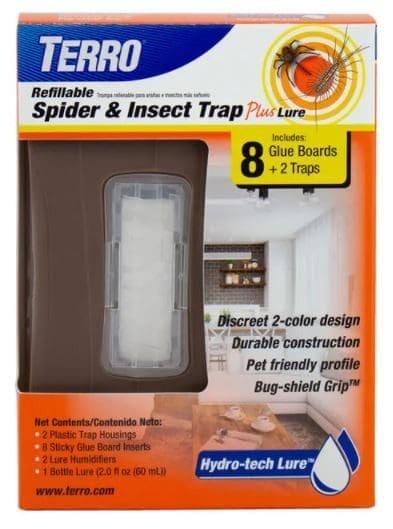 Contech Insect Traps TERRO Refillable Spider & Insect Trap Plus Lure - Model T3220 - PcsOutdoors